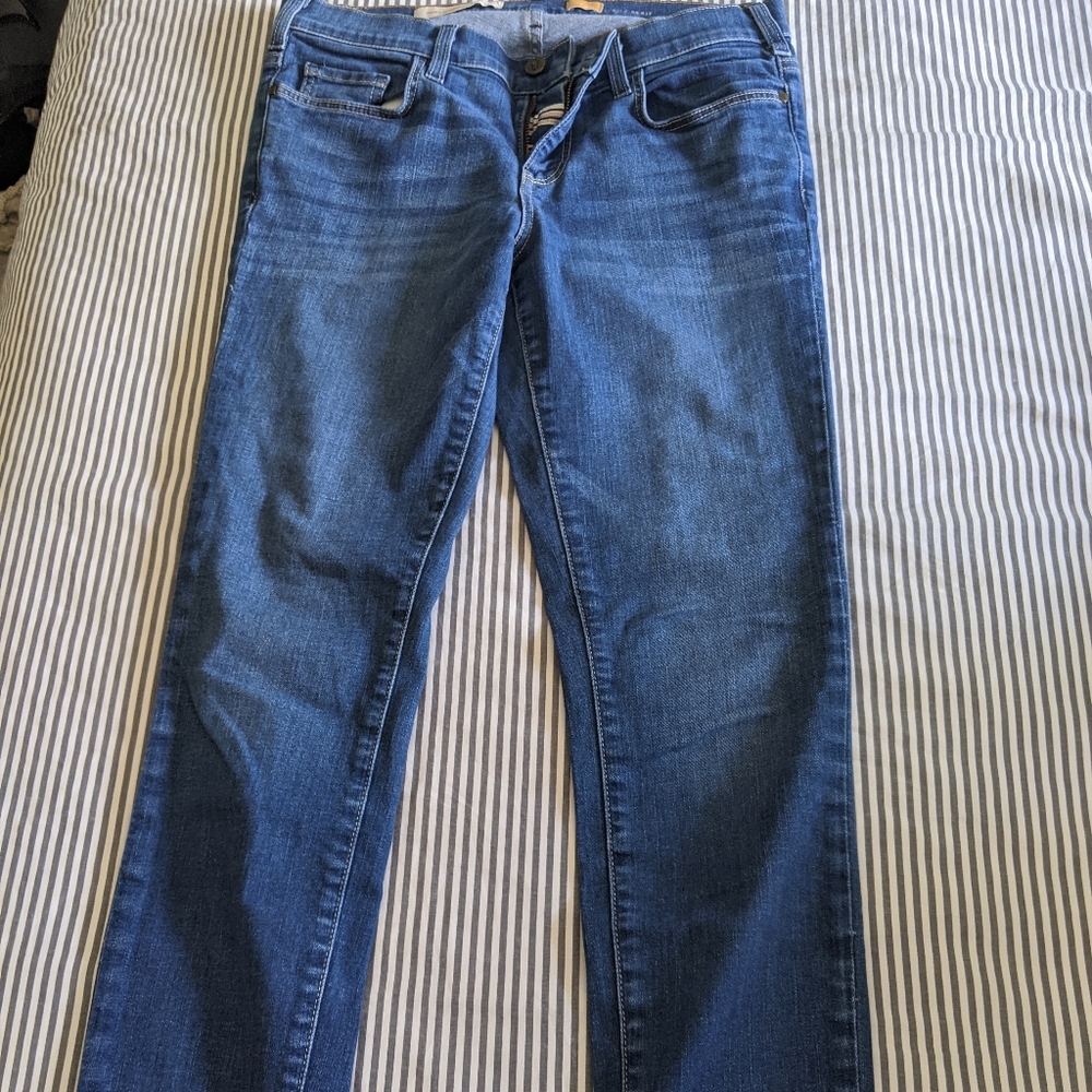 Anthropologie Ankle Crop Jeans